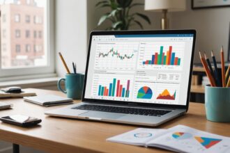 Jeune actif réfléchissant à investir en bourse pour faire fructifier son argent