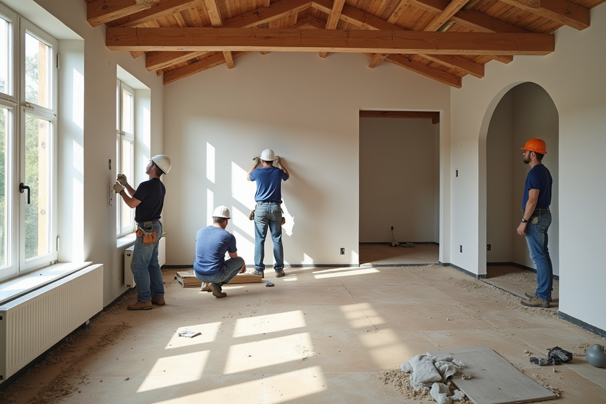 travaux rénovation